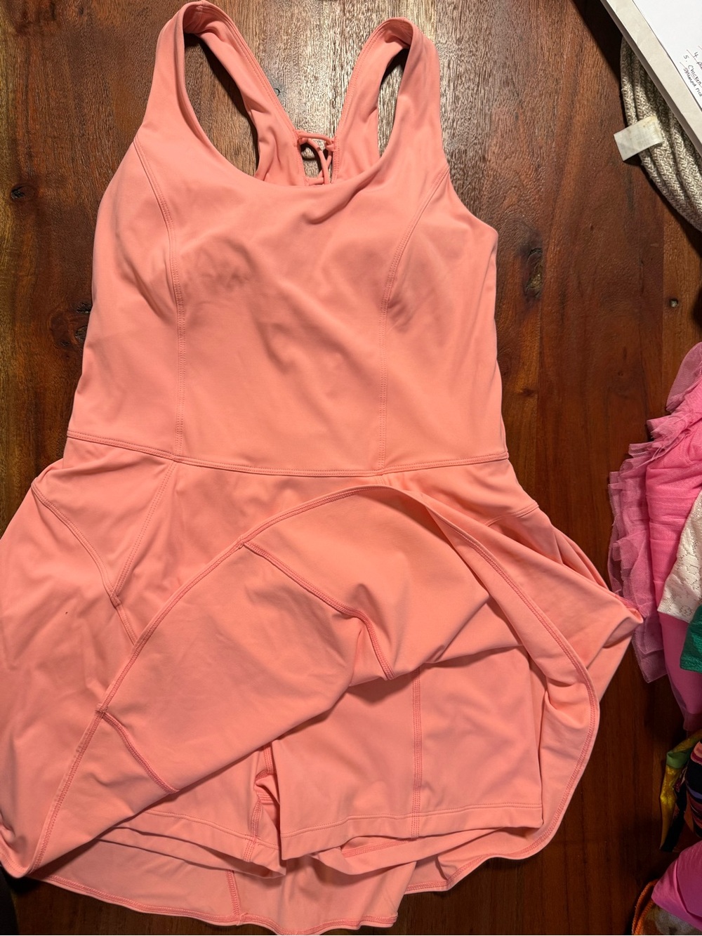 Women’s JoyLab Coral Pink One-Piece Skirted Swimsuit
